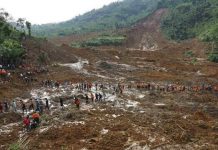 印尼苏门答腊发生山洪泥石流 已致22死数十伤(图)