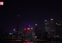 直擊上海外灘關閉景觀照明