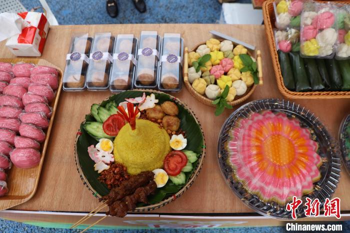图为东南亚特色美食。　连江县融媒体中心 供图