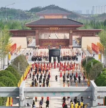 炎黃子孫血脈相連 黃帝故里拜祖攜手同心共築夢想