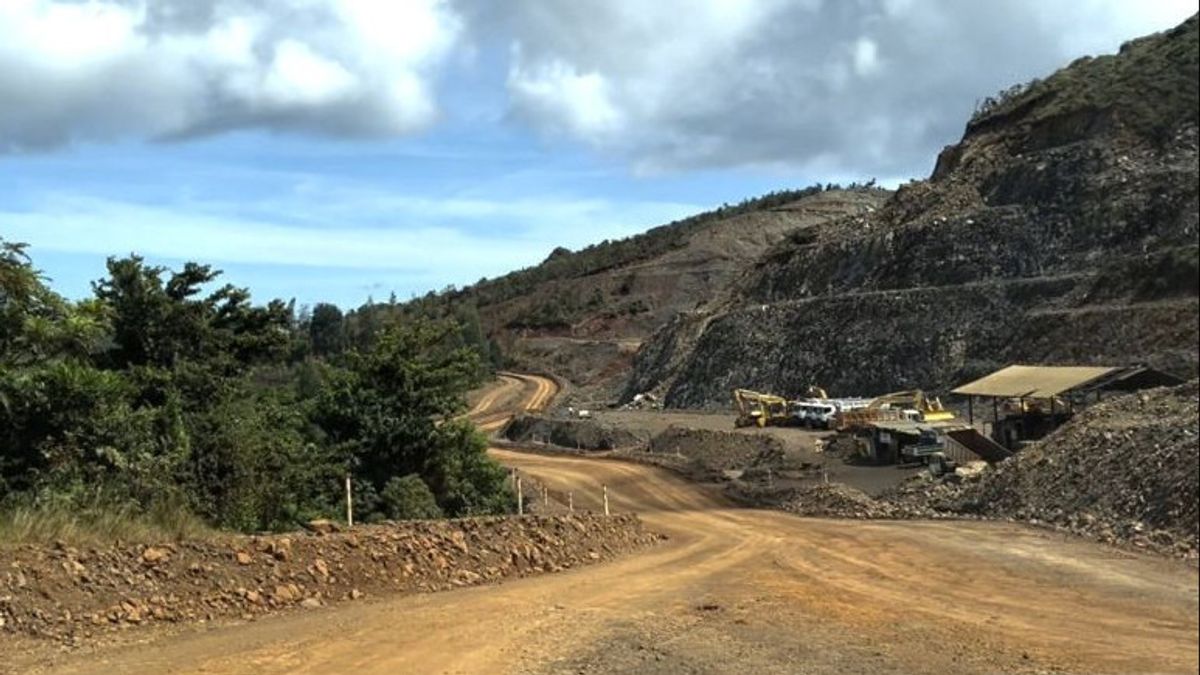 Bahlil 的下属在 Gag Raja Island Ampat 打电话给镍矿没问题
