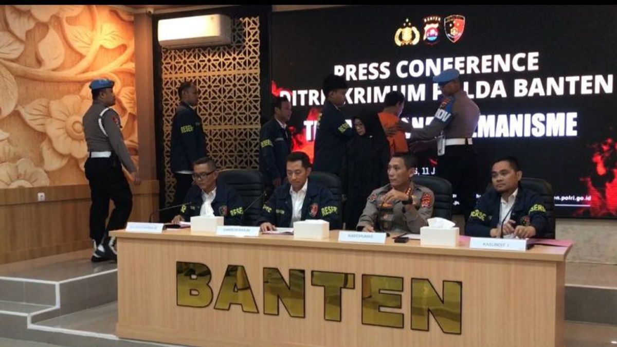 万丹省警方在 Serang 逮捕非政府组织主席勒索公司,索款 400 亿印尼盾