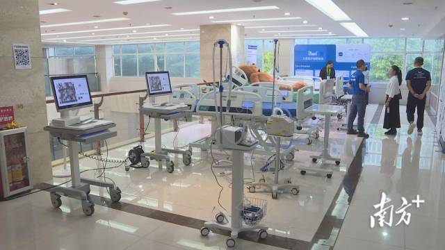 广州医软智能科技有限公司实验展厅。 受访者供图