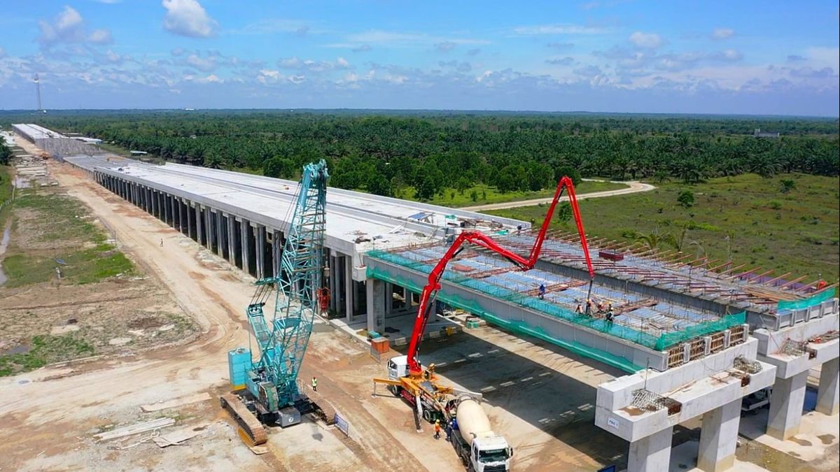 受当地道路通行的限制,Hutama Karya 找到修建北干巴鲁环路的解决方案