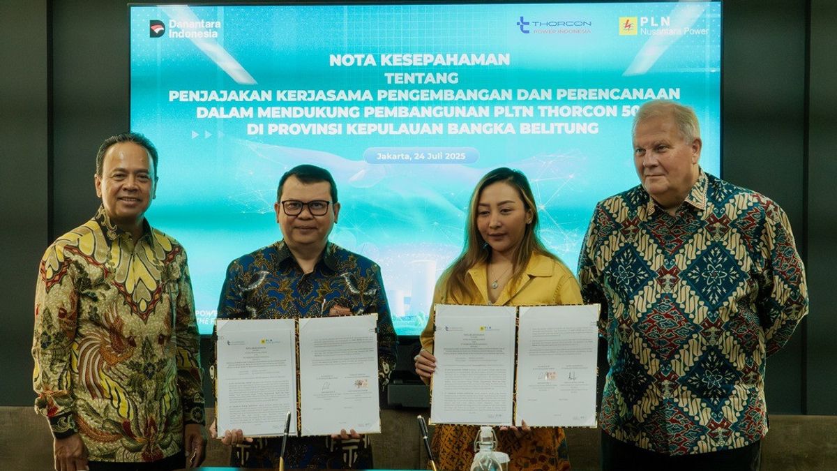 ThorCon 合作，PLN Nusantara Power 在曼谷勿里洞探索核技术