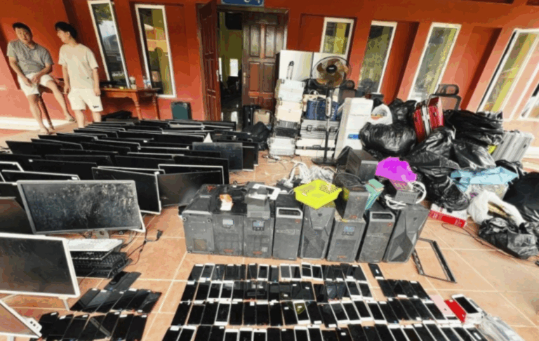 柬埔寨重拳打击电诈中心  包括589名中国人在内两千余嫌犯被拘