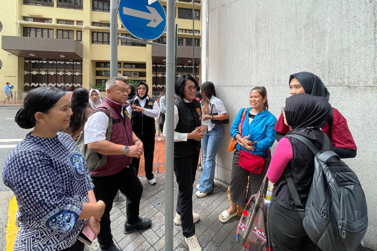 Polri 伸出援手，倾听在香港的印尼移民工人的心声