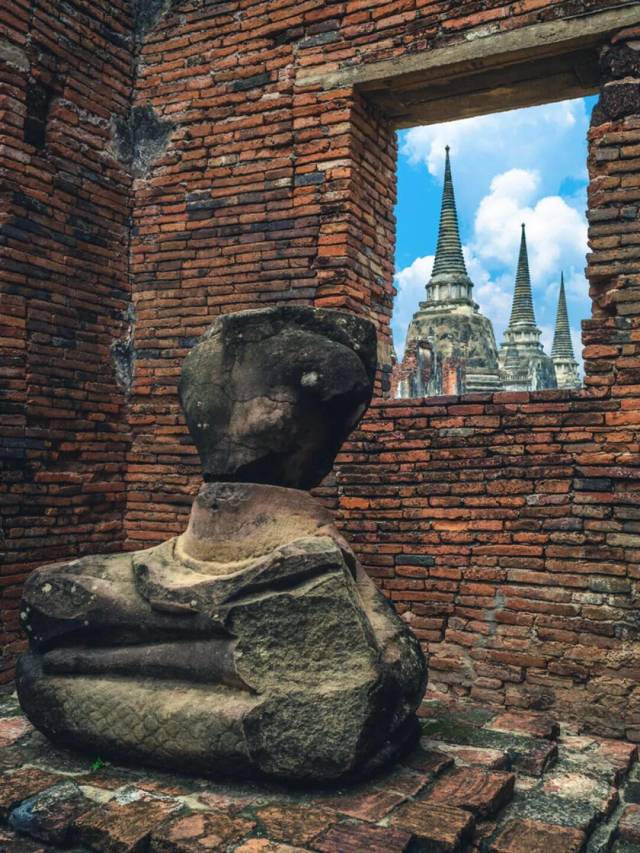 阿瑜陀耶王朝时期的佛寺遗址 （图：壹图网）