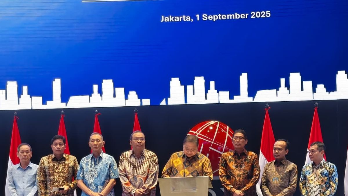 Airlangga 声称国家资本市场仍然强劲