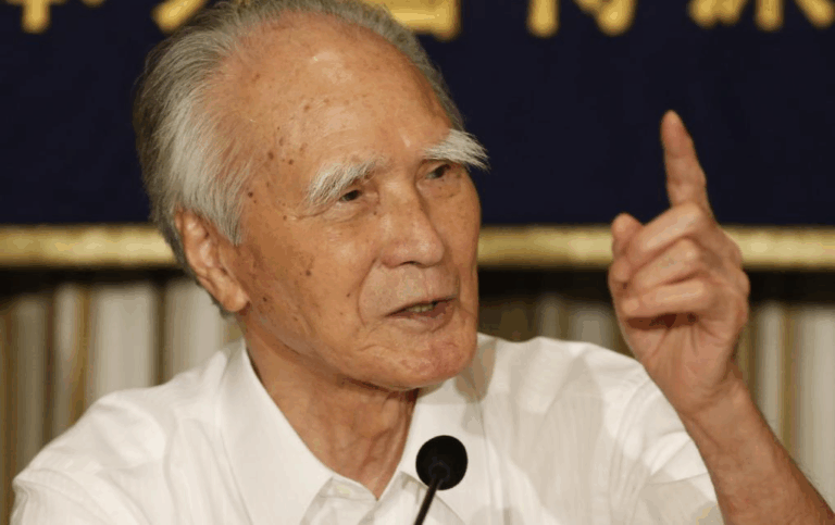 首位為侵華戰爭道歉的日本前首相【村山去世】享年101歲