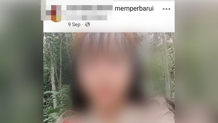 Unggahan Kadus di Bengkayang, Kalimantan Barat yang membongkar aksi pemerkosaan kepada keponakan.