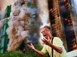 細節淚目|一場大火看到了最真實的港人