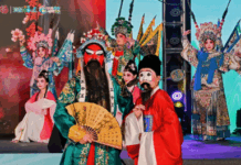 【大美广东·中印尼双语】(Bilingual Cina dan Indonesia)全运开幕表演闽西汉剧走上广州街头!