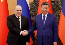 习近平唔俄总理,称其是中国人民的朋友