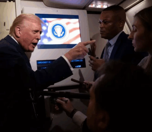 特朗普怒斥女记者:“安静,小猪”