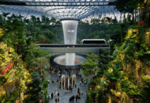 新西兰男子裸上身大闹新加坡樟宜机场 判监3个月