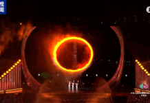 独家视频丨粤港澳三地火炬手共同点燃十五运会主火炬