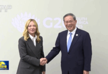 李强会见意大利总理