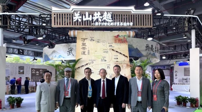 俄罗斯华侨跨越万里赴海峡茶博会 助力福建茶叶“走出去”