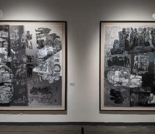 “丝绸之路——杨晓阳丝路四十年美术创作暨文献展(新疆站)”开幕