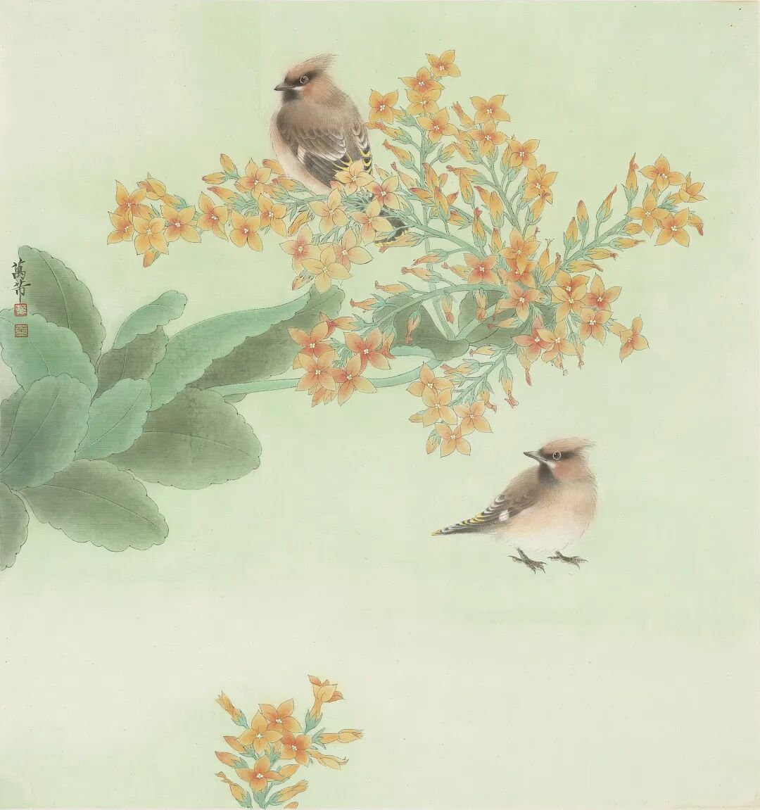 万芾“花鸟世界”中的二十四节气:冬至