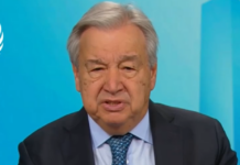 古特雷斯:世界正处于混乱 吁各国领袖关注人民和地球