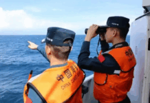 中国海警驱离钓鱼台海域日本渔船