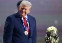 特朗普获国际足联首届和平奖:人生中至高荣誉之一