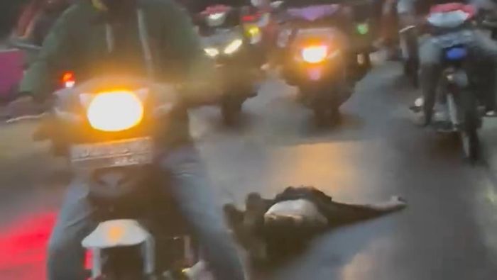 一名戈瓦男子强奸犯尸体被摩托车拖行村庄的时间线