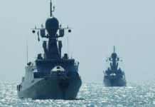 美媒:俄中舰艇或可阻挠美国打击伊朗的计划