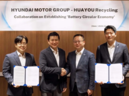 现代汽车与华友循环携手 布局印尼动力电池循环利用体系