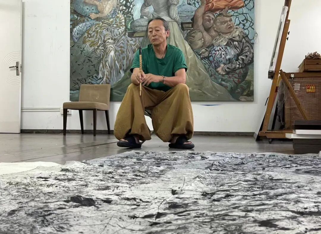 《蓝色梦想》展览布展进行时