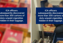 三名中国男子企图走私300余条香烟入境新加坡被捕