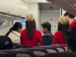 泰籍夫妻航班上激烈争执被请下机