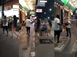 印度男在泰“吃霸王餐”,被两跨性别女裸身追赶要钱