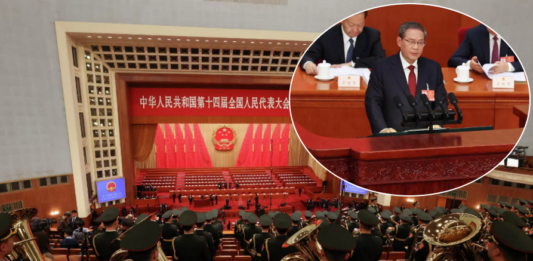 中国3年来首调低经济增长目标 军费预算增7%