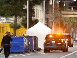 洛杉矶市中心发生极端自残事件 男子当场身亡