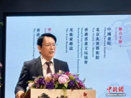 旅美画家马欣乐作品展在香港开幕