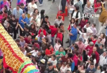 【大美广东·中印尼双语】(Bilingual Cina dan Indonesia)百年非遗传文脉,十乡联谊聚乡情:广州番禺关帝十乡会“火爆”出巡