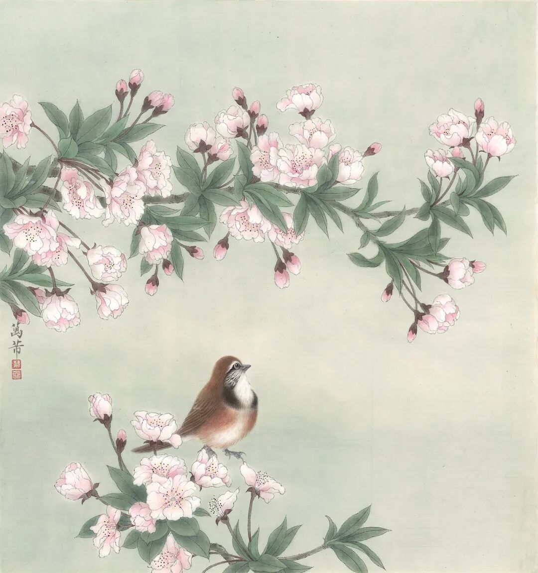 万芾“花鸟世界”中的二十四节气:清明