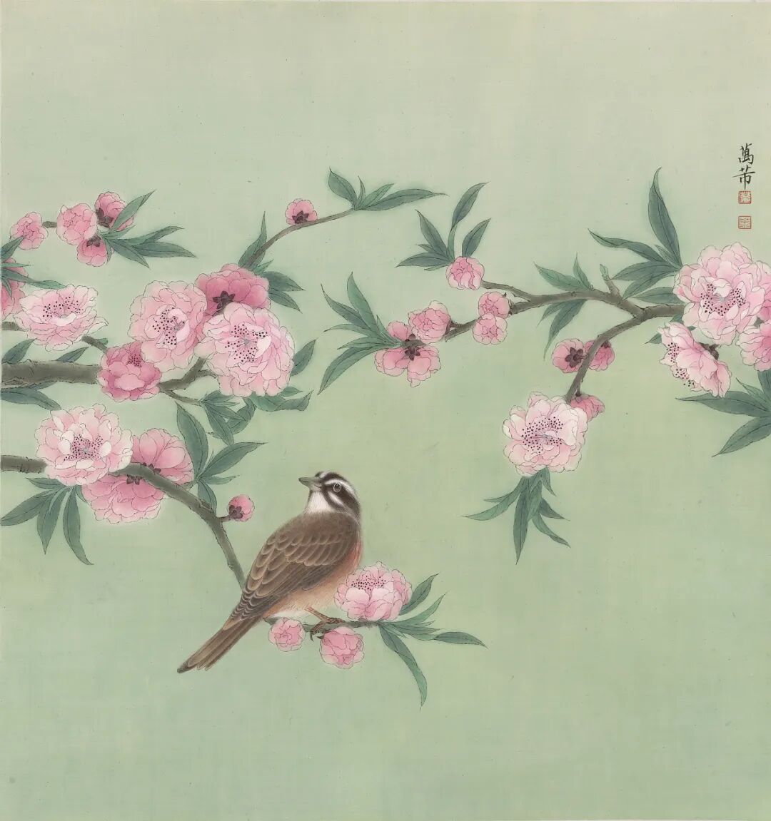 万芾“花鸟世界”中的二十四节气:清明