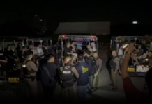 芭提雅警方突袭KTV会所 36名中国人疑涉吸毒被捕