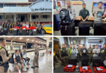 火车藏97公斤冰毒 泰警逮捕3大马男