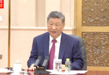 独家视频丨习近平同俄罗斯总统普京小范围会谈