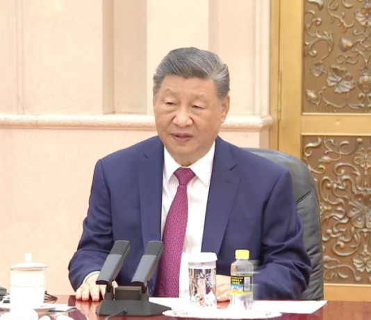 独家视频丨习近平同俄罗斯总统普京小范围会谈