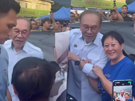大马首相被华裔妇女“示爱” 幽默回应“夫人可别吃醋”