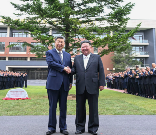 视频丨习近平参访朝鲜劳动党中央干部学校