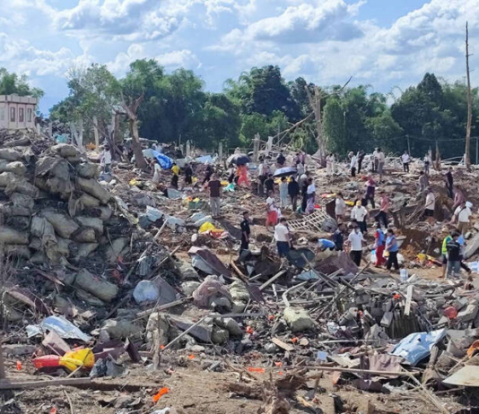 缅甸东北部一炸药储存点爆炸 已致至少45人死亡