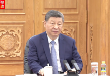 习近平:愿同敏昂莱总统继续加强引领 赓续胞波情谊 深化全面战略合作