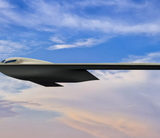 美国空军申请28.6亿美元用于新型B-21“突袭者”战略轰炸机